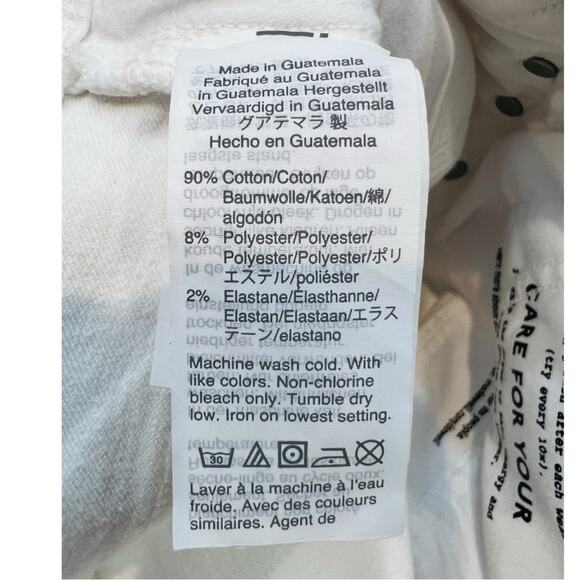 Madewell curvy high-rise skinny crop jeans Button front edition Sz 25 NWT - Picture 12 of 16